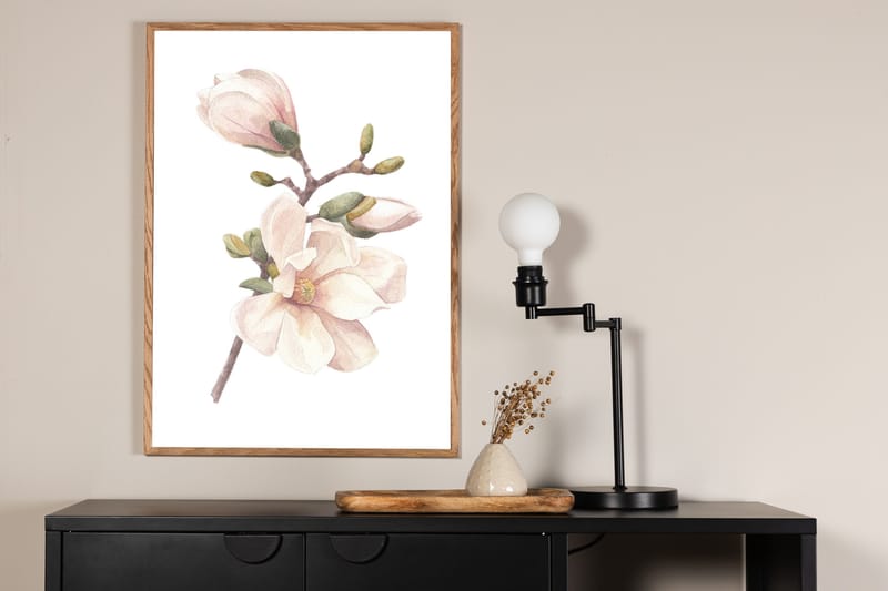 Poster Hand made 30x40 cm - Rosa/Vit - Products - Inredning - Tavlor & posters - Posters & prints