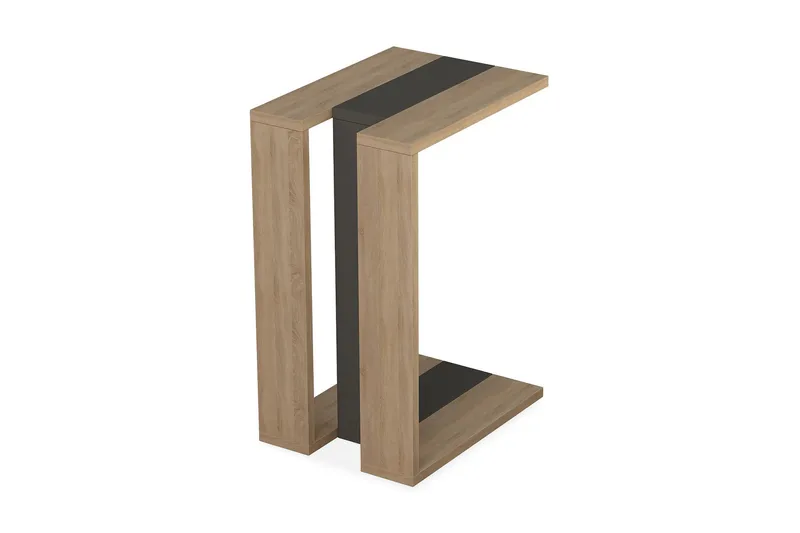 Decorta Sidobord, Ek/Mörkgrå