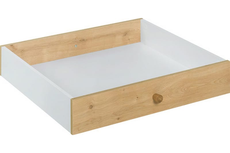 Nature Låda till Soffbord Vit/Natur - VOX - Products - Möbler - Bord & matgrupp - Bordstillbehör