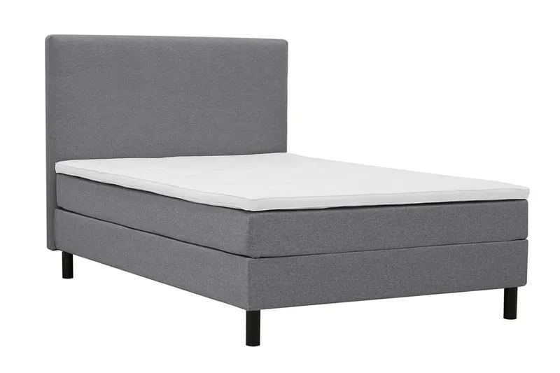 Dream Komplett Sängpaket 140x200 cm Slät Sänggavel - Grå - Products - Möbler - Säng - Enkelsäng