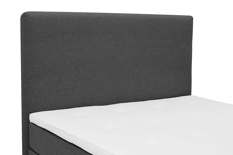 Dream Komplett Sängpaket 140x200 cm Slät Sänggavel - Mörkgrå - Products - Möbler - Säng - Kontinentalsäng