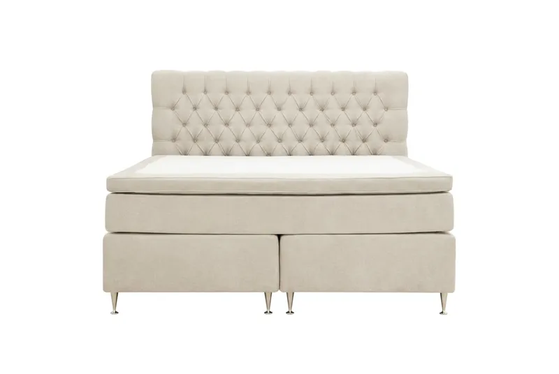 Med sänggavel - Beige