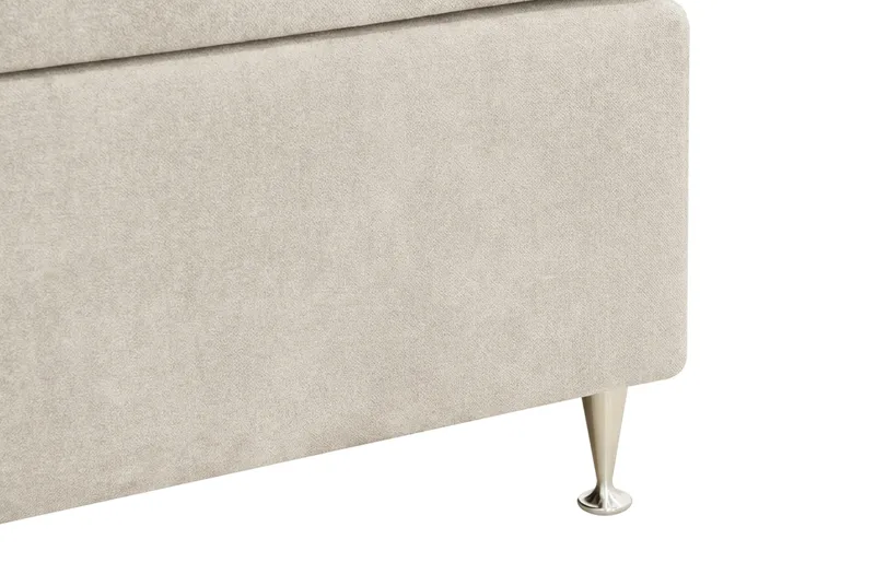 HVILA Lyx Kontinentalsäng 160x200 cm - Beige - Products - Möbler - Säng - Kontinentalsäng