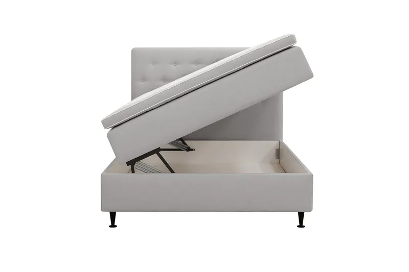 HVILA Plus Komplett Sängpaket med Förvaring 120x200 cm - Grå - Products - Möbler - Säng - Säng med förvaring