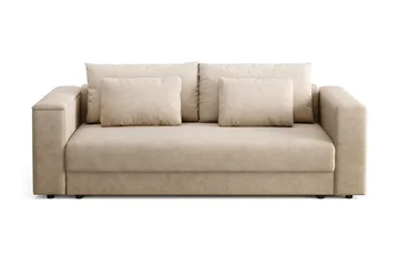 7 cm, Medium, Polyeterskum - Beige