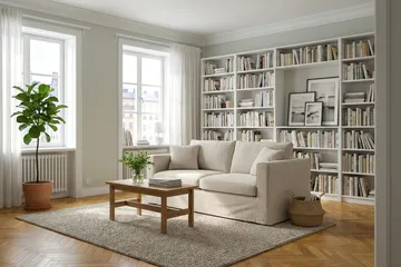 Travstad 3-sits Bäddsoffa i Chenille frammåtbäddad - Beige - Products - Möbler - Soffa - Bäddsoffa - 3 sits bäddsoffa