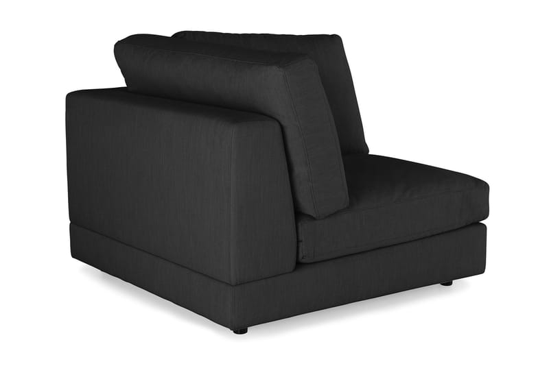 Arken 1-sits Hörnmodul i Tyg - Svart - Products - Möbler - Soffa - Modulsoffa - Hörnmodul