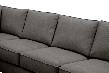 Optus 6-sits U-soffa med Divan och schäslong höger - Mörkgrå - Products - Möbler - Soffa - U-soffa