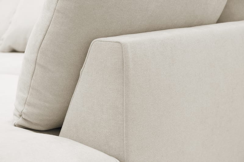 Rossita Lyx 5-sits Högervänd U-formad Extra djup Soffa med Divan och Schäslong i Tyg - Beige - Products - Möbler - Soffa - U-soffa