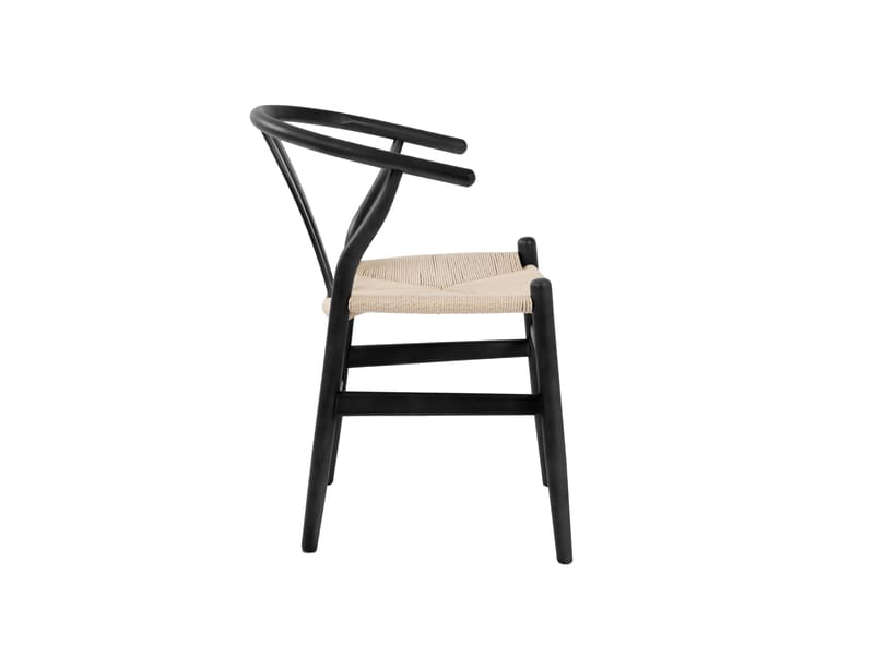 Dastoori Matstol med Armstöd - Svart - Products - Möbler - Fåtölj & stolar - Matstol & köksstol