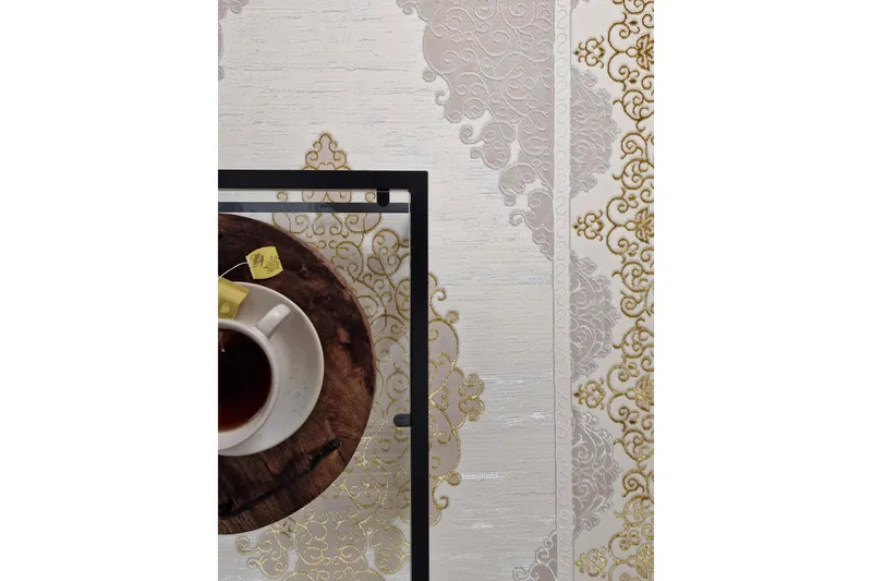 Ankara Wiltonmatta 240x340 cm - Beige/Guld - Products - Textil & mattor - Matta - Modern matta - Wiltonmatta
