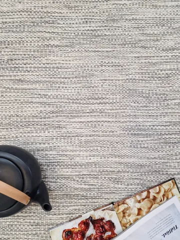 Birka Ullmatta Rektangulär 300x400 cm - Silver - Products - Textil & mattor - Matta - Modern matta - Ullmatta