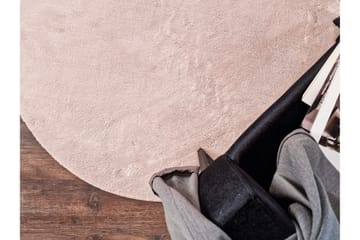 Soft Wiltonmatta 160 cm Rund - Rosa - Products - Textil & mattor - Matta - Modern matta - Wiltonmatta