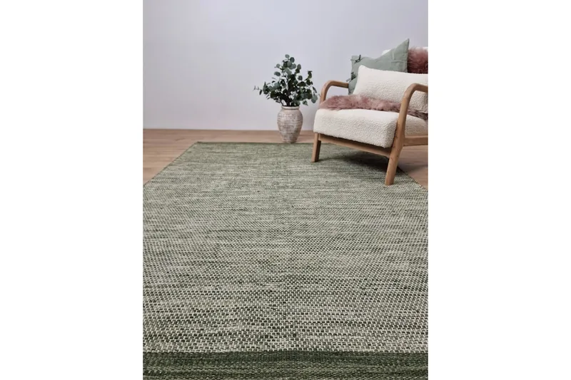Torsby Ullmatta 200x290 cm Rektangulär - Grön - Products - Textil & mattor - Matta - Modern matta - Ullmatta