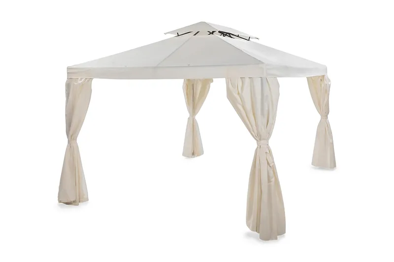 Komplett paviljong Comfort Garden Bermuda Paviljong 3x3 m – Offwhite Offwhite