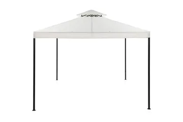 Komplett paviljong Comfort Garden Bermuda Paviljong 3x4 m – Offwhite Offwhite - Products - Utemöbler & utemiljö - Solskydd - Paviljong - Komplett paviljong