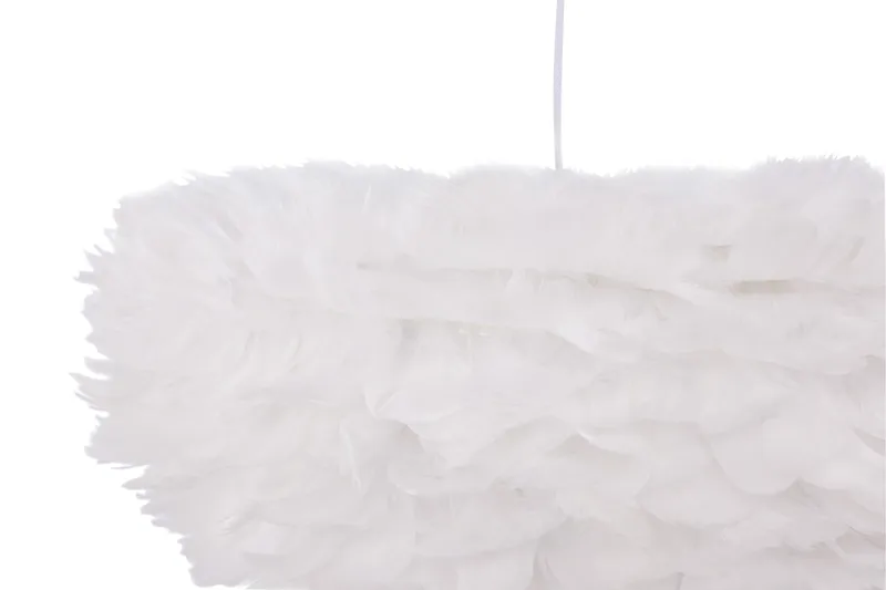 Nicola Pendellampa 30 cm - Vit - Products - Belysning - Lampor & belysning inomhus - Designlampor - Fjäderlampa