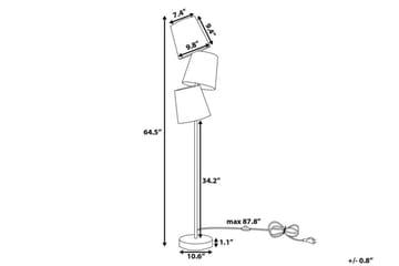 Grande Golvlampa 164 cm - Svart - Products - Belysning - Lampor & belysning inomhus - Golvlampa