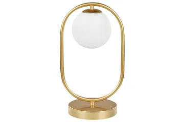 Aspronisi Bordslampa 35 cm G9 - Guld - Products - Belysning - Lampor & belysning inomhus - Sovrumslampa - Sänglampa - Sängbordslampa
