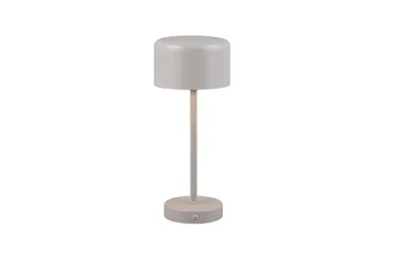 Jeff LED Bordslampa grå uppladdningsbar - Grå - Products - Belysning - Lampor & belysning inomhus - Sovrumslampa - Sänglampa - Sängbordslampa