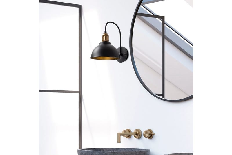 Vägglampa Masatsune Svart / Antik - Svart / Antik - Products - Belysning - Lampor & belysning inomhus - Sovrumslampa - Sänglampa - Sänglampa vägg