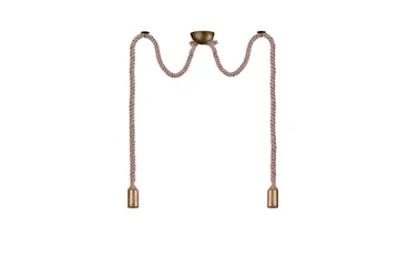 Rope Taklampa 2L  E27 antikmässing - Antik mässing - Products - Belysning - Lampor & belysning inomhus - Taklampa & takbelysning - Kökslampa & taklampa kök
