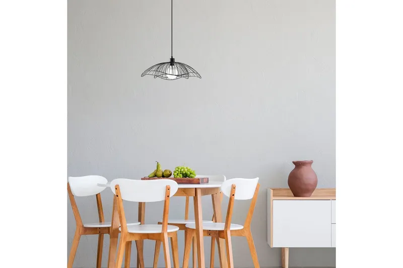 Taklampa Sudaskey Svart - Svart - Products - Belysning - Lampor & belysning inomhus - Taklampa & takbelysning - Pendellampa & hänglampa