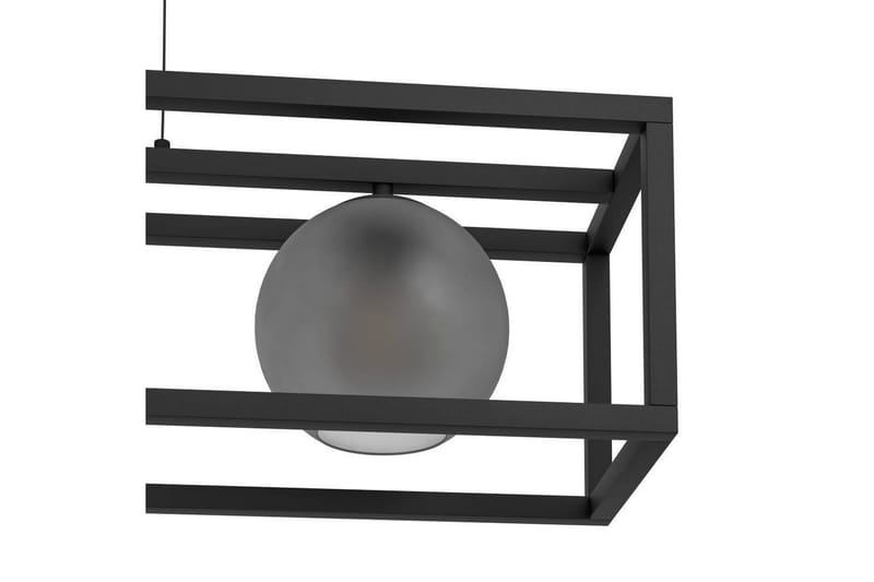 Takpendel Eglo Arangona Svart/Grå Ram med 3 Lampor - Products - Belysning - Lampor & belysning inomhus - Taklampa & takbelysning - Pendellampa & hänglampa