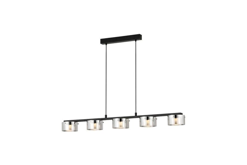 Takpendel Eglo Copillos Svart/Transparent med 5 Lampor - Products - Belysning - Lampor & belysning inomhus - Taklampa & takbelysning - Pendellampa & hänglampa