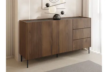 Akihito Byrå 160 cm - Brun - Products - Förvaring - Förvaringsmöbler - Byrå