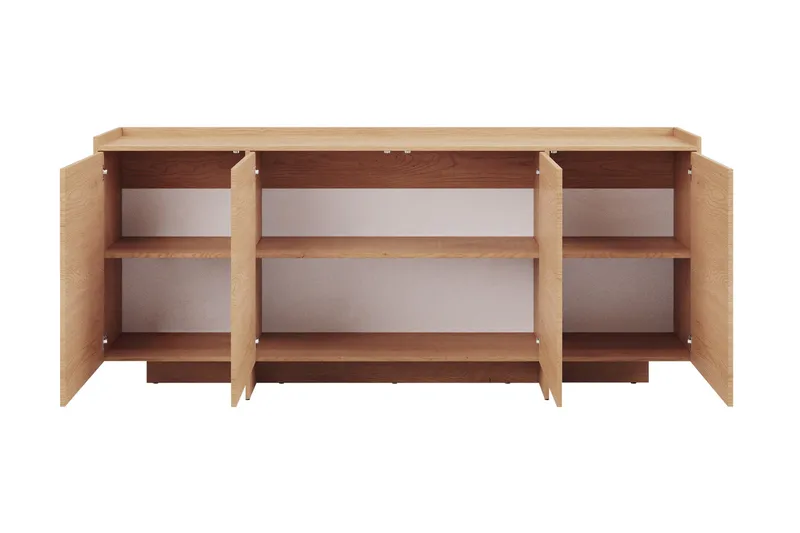 Bellia Skänk 200x38 cm - Brun/Vit - Products - Förvaring - Förvaringsmöbler - Sideboard & skänk