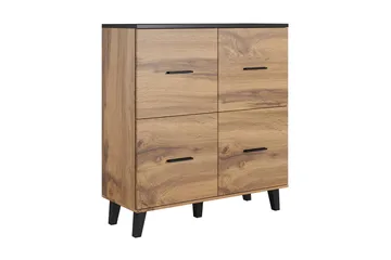 Kardos Byrå 45x110 cm - Natur/Svart - Products - Förvaring - Förvaringsmöbler - Byrå - Hallbyrå