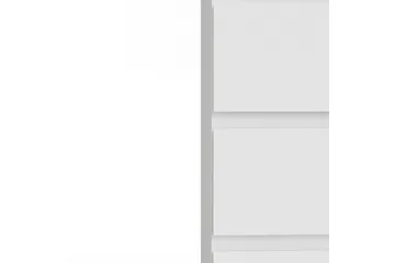 Rengo Byrå Smal 5 Lådor - Vit - Products - Förvaring - Förvaringsmöbler - Byrå - Hallbyrå