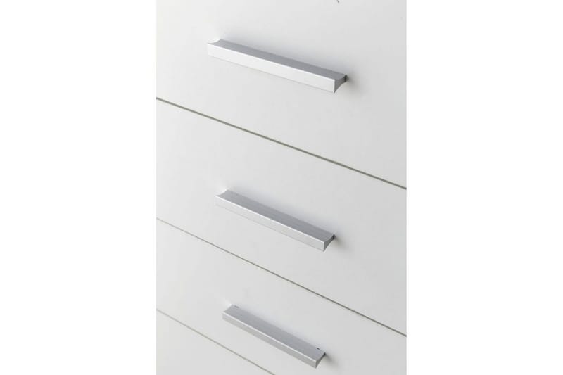 Rullkontejner Wohnling 4 lådor med hjul, förvaringsbricka, foliebelagd spånskiva, modern stil Vit - Vit - Products - Förvaring - Förvaringsmöbler - Byrå - Hurts