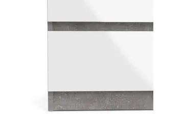 Salomns Byrå 50x154 cm - Vit|Grå - Products - Förvaring - Förvaringsmöbler - Byrå - Hallbyrå