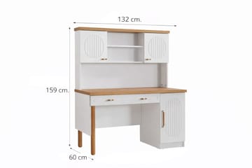 Nusrat Skrivbord 132 cm - Products - Förvaring - Förvaringsmöbler - Byrå - Sekretär