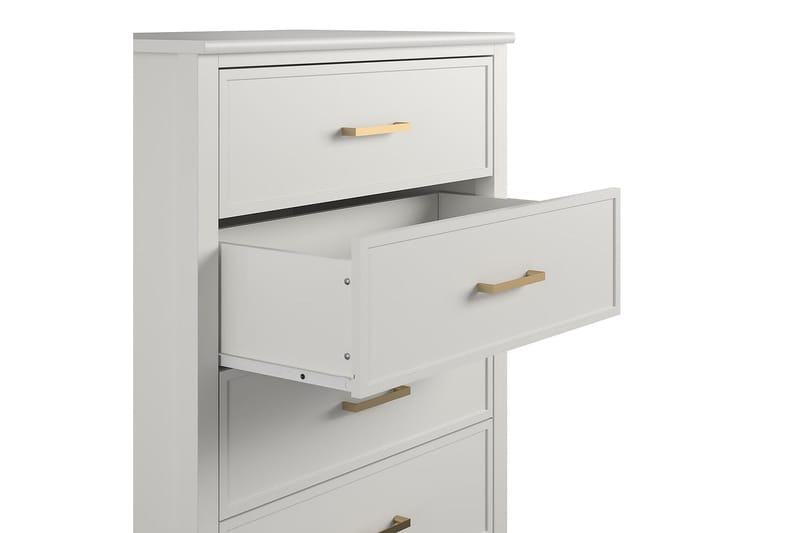 Westerleigh Byrå 76x50 cm Vit - CosmoLiving - Products - Förvaring - Förvaringsmöbler - Byrå - Hallbyrå