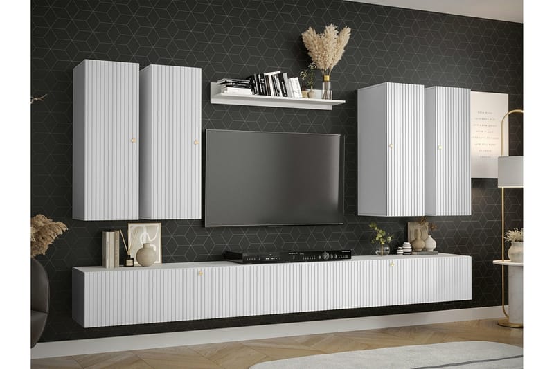 Dunvegan Möbelset För Vardagsrum White - Products - Förvaring - Förvaringsmöbler - Möbelset för vardagsrum