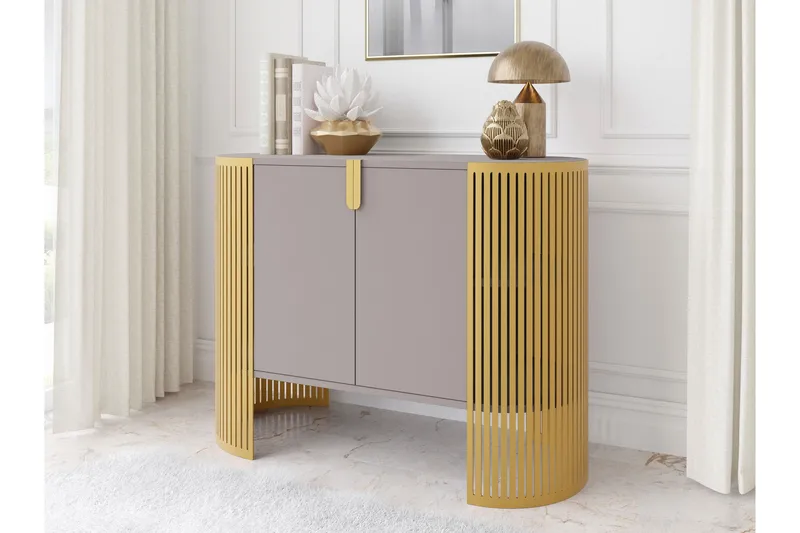 Friend Skänk 120x40 cm - Guld/Beige - Products - Förvaring - Förvaringsmöbler - Sideboard & skänk