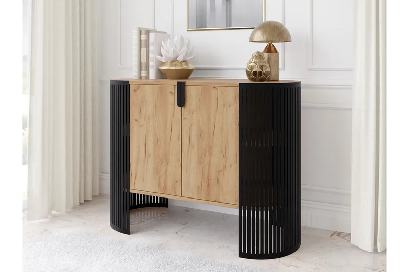 Friend Skänk 120x40 cm - Svart/Brun - Products - Förvaring - Förvaringsmöbler - Sideboard & skänk