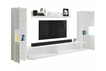 Galbally Möbelset För Vardagsrum Brown - Products - Förvaring - Förvaringsmöbler - Möbelset för vardagsrum