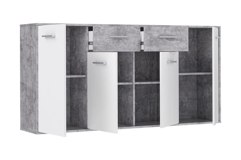 Haba Skänk 34x162 cm - Grå - Products - Förvaring - Förvaringsmöbler - Sideboard & skänk