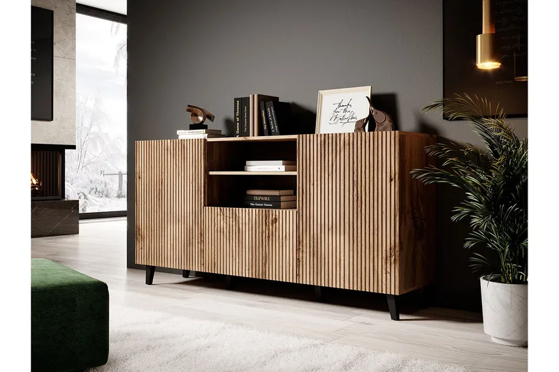 Juniskär Byrå - Svart|Ek - Products - Förvaring - Förvaringsmöbler - Byrå