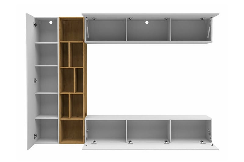 Kintore Möbelset För Vardagsrum - Vit - Products - Förvaring - Förvaringsmöbler - Möbelset för vardagsrum