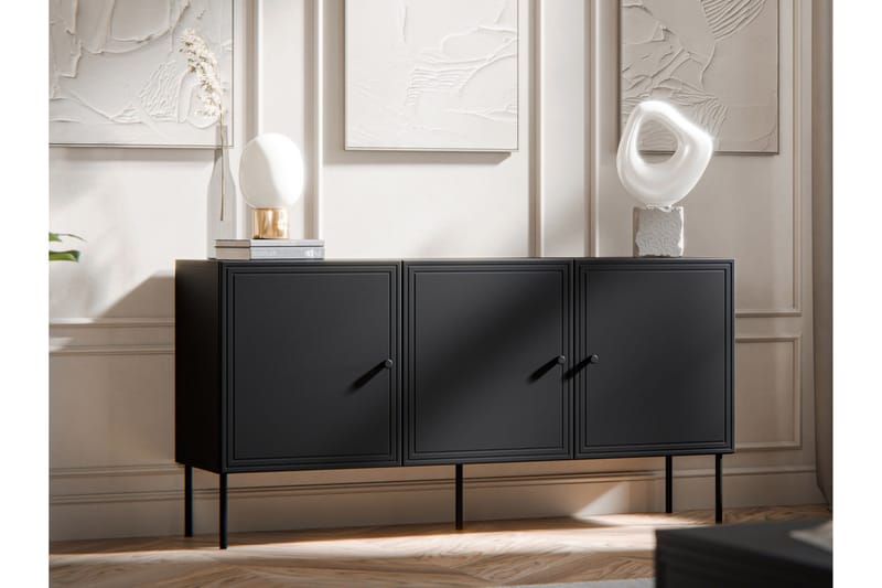 Laholm Byrå 151 cm - Svart - Products - Förvaring - Förvaringsmöbler - Byrå