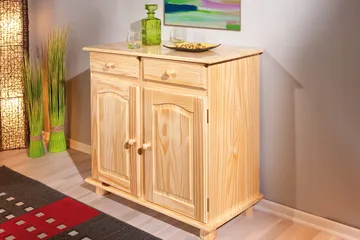 Leksand Skänk 88 cm - Furu - Products - Förvaring - Förvaringsmöbler - Sideboard & skänk