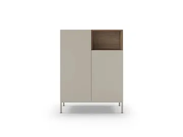 Morlen Sideboard 90x120x41,8 cm - Santstone och naturlig ek - Products - Förvaring - Förvaringsmöbler - Sideboard & skänk