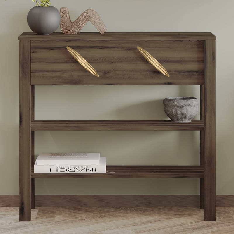 Relon Byrå 90x85x30 cm - Antik valnöt - Products - Förvaring - Förvaringsmöbler - Sideboard & skänk