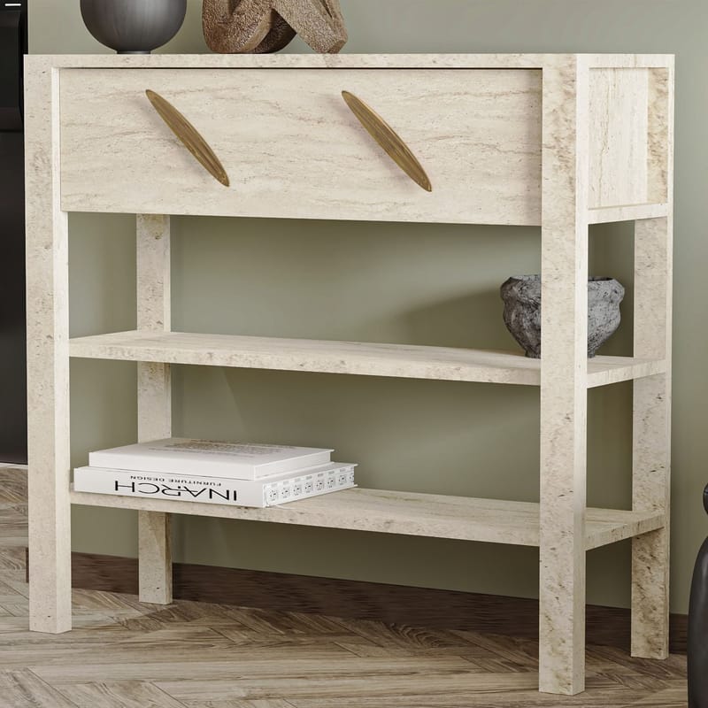 Relon Byrå 90x85x30 cm - Travertin - Products - Förvaring - Förvaringsmöbler - Sideboard & skänk