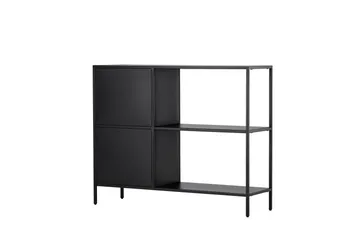 Salta Garderob 100x75 cm - Svart - Products - Förvaring - Förvaringsmöbler - Sideboard & skänk